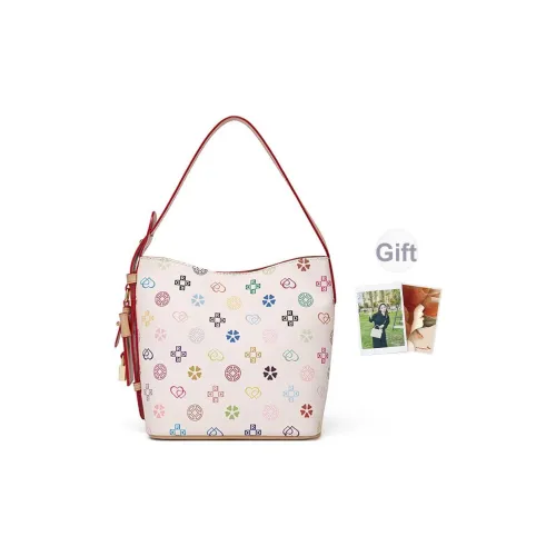 RED DRAGONFLY PVC Сумка Стандартная Женская Кофейная Радужная