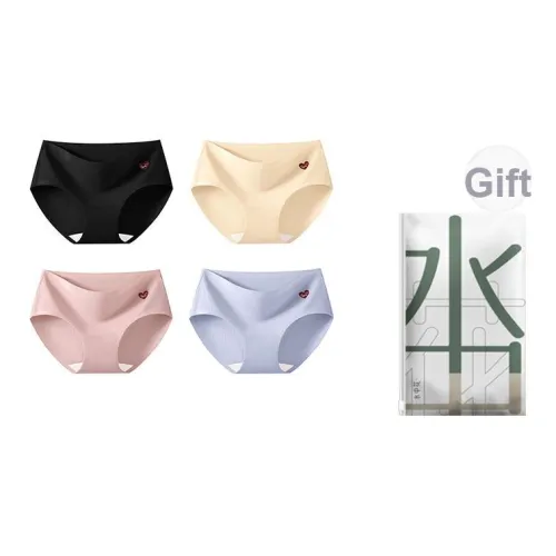 Flowers in water Трусики-бикини Женские Shopping Bag 4 шт