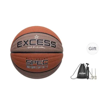 EXCESS PU Basketball Brown Gray Size 7 Ball Training Competition Unisex