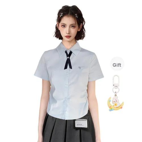 Princess Berdele Shirt Women's Blue Without Tie+Giveaway