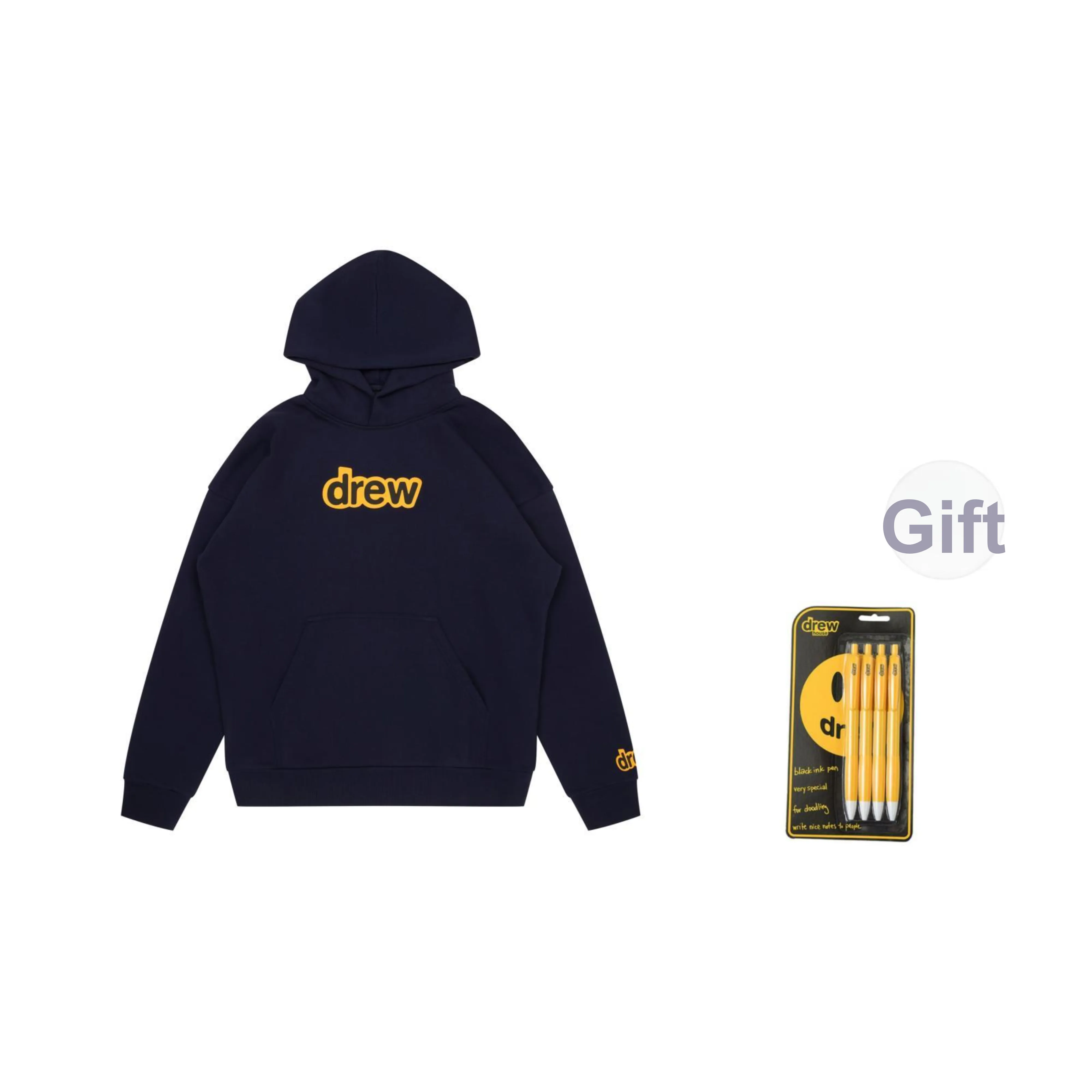 Drew House Свитшот Унисекс Морской Синий