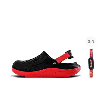 Mariposa.D x ENBO Clogs Men's Black Red