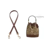 Coach 24 Snowflake Dark Brown 1.1 One Shoulder (Litchi Grain Gold-Tone Lock)