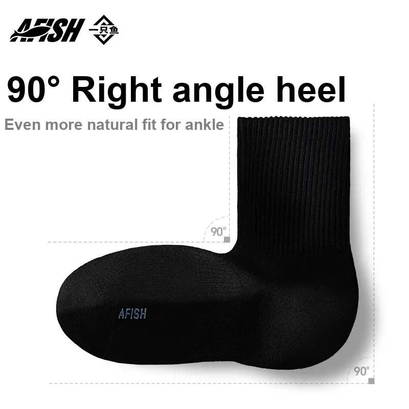 AFISH Socks Gift Box Men's 5 Pack Mixed Color-2