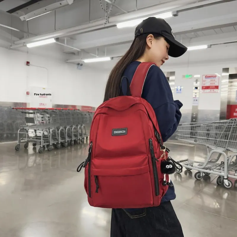 URBAN FOREST Nylon Backpack Unisex Multicolor-9