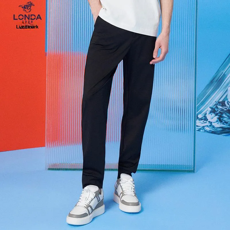 LONDA 1958 Casual Pants Men's Black-3