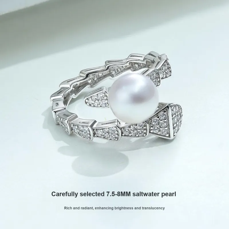 ME LUXE Saltwater Pearl Rings Women's-3