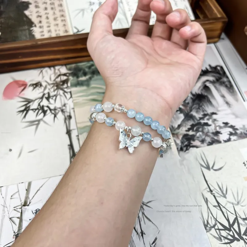 JIAOSHIYU Crystal Bracelets Women's-3