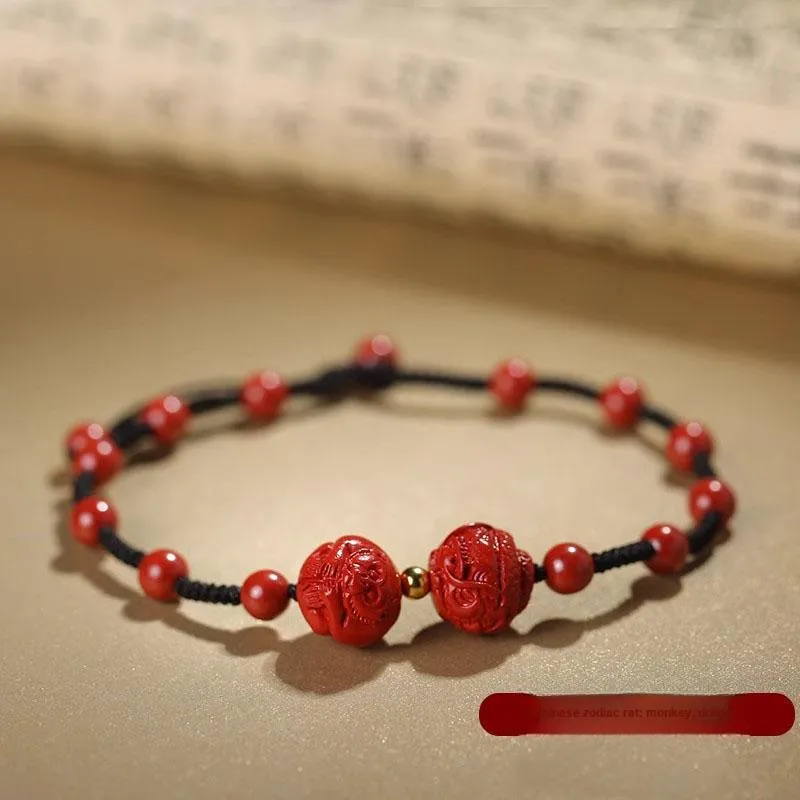 Sima Is Ethereal Reconstructed Cinnabar Anklets Unisex-0