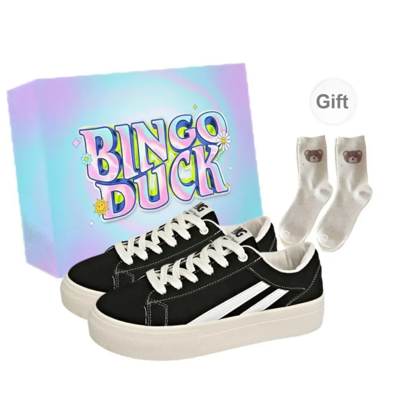 BINGO DUCK Skateboard Shoes Women's-0