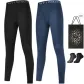 100% cotton Jacquard 2 Pack (Black+Navy Blue) with 2 Pack Socks+Shopping Bag Included