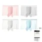 7A Grade Antibacterial Breathable Ice Silk[Cherry Blossom Pink+Dusk Mountain Gray+Moon White+Ice Transparent Blue]4 Pack Gift Box Set