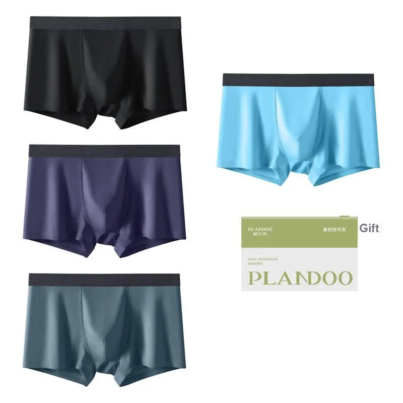 PLANDOO Underpants Men's Gift Box Set Of 4-1