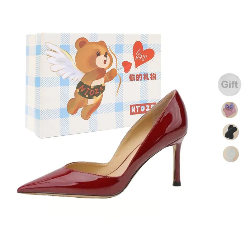 NTOZE Slim Heel High Heels Women's Gift Box Set-7