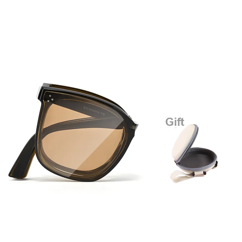 Sagawa Square Sunglasses Unisex-20