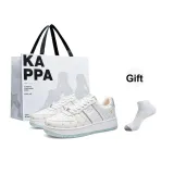 Classic White/Cyan Green[White Shopping Bag+Crew Socks]