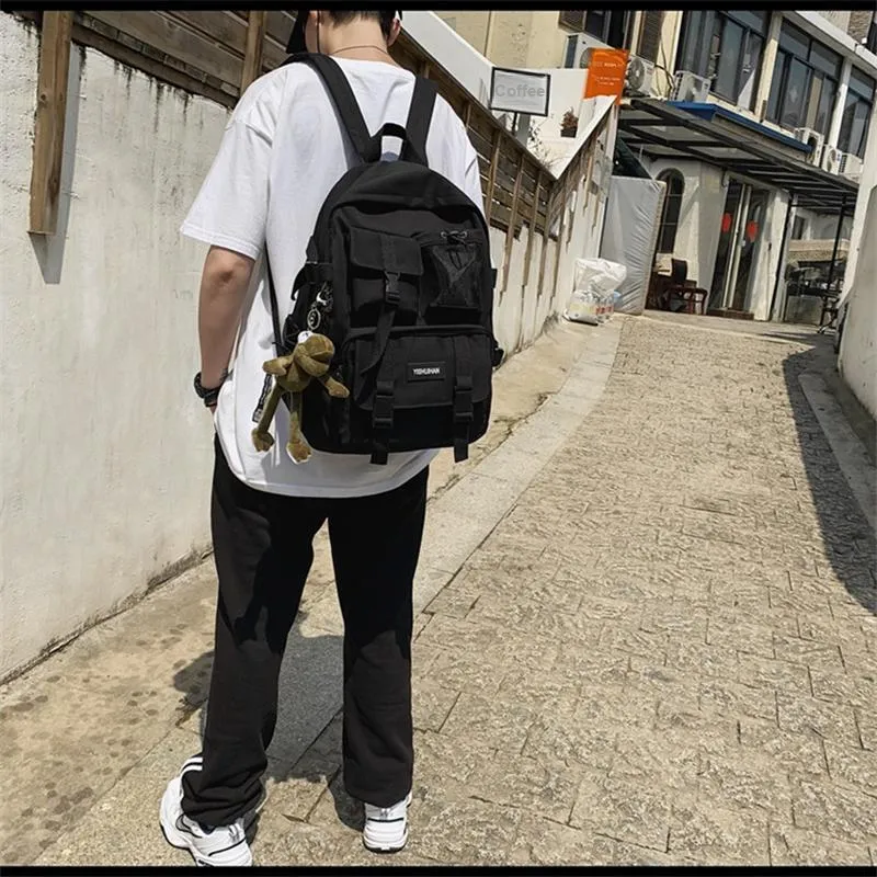 BALANG Nylon Backpack Tubas Unisex Red/Green/Blue/Black/Ecru-3
