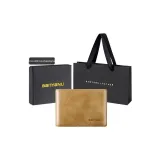 Khaki Trifold-Anti-Skimming