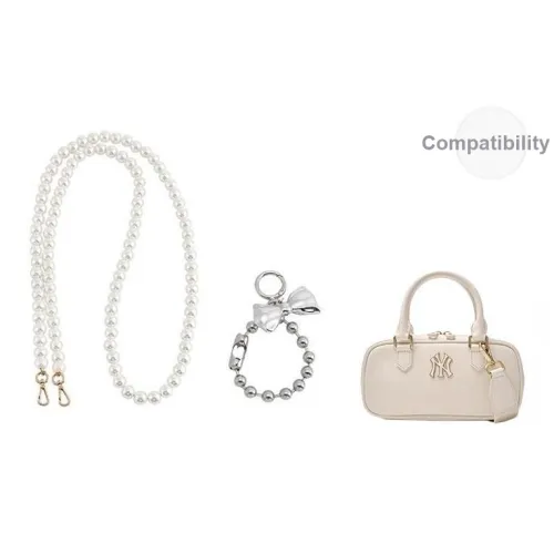 Ingenuity Handmade Искусственная жемчужина Сумка Аксессуар Женская Белая