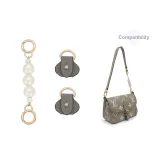 [Original Shoulder Strap Extended One Shoulder]Pearl+Abrasion-Resistant Buckle