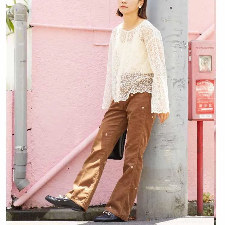 FREAK'S STORE Casual Pants Women's Brown-3