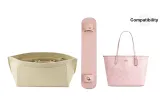 City33 Rouge Pink Shoulder Pads+Beige Liner