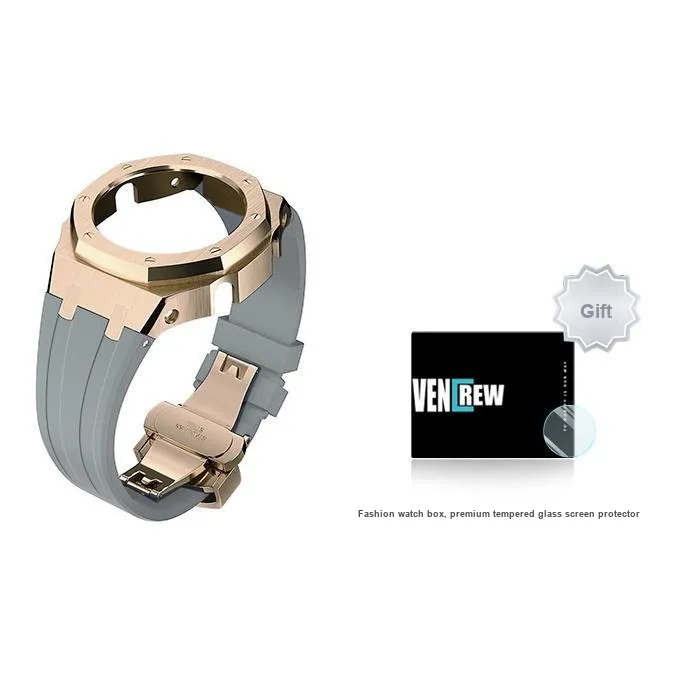 VENCREW Protective Case Casio Stainless Steel Case Material GA2100