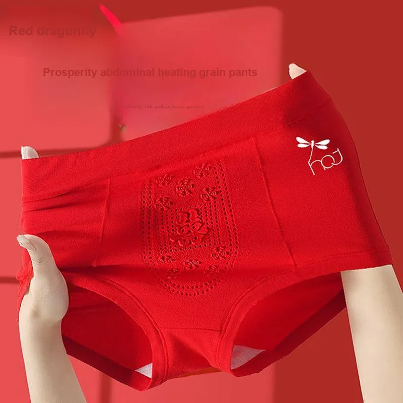 RED DRAGONFLY Cotton Panties Women's 2 Pack Gift Box Set-5