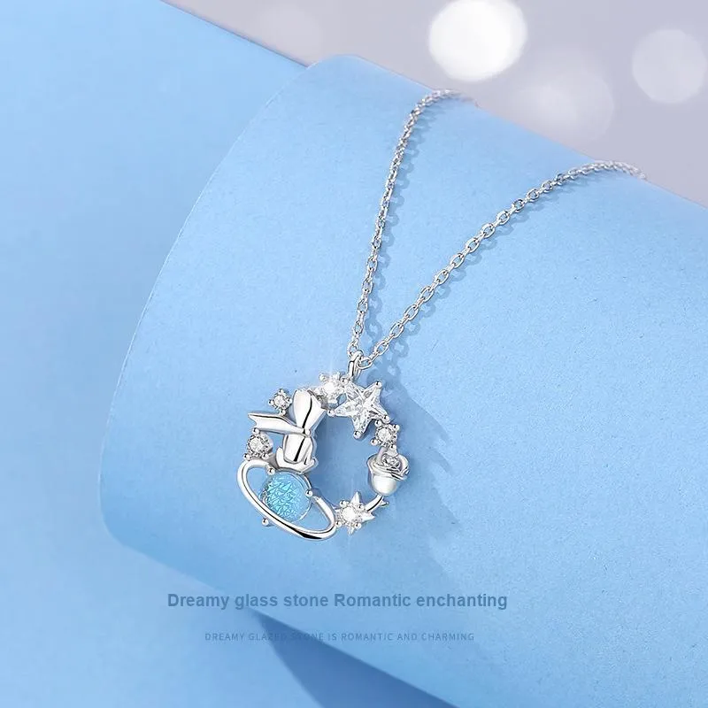 LAA S925 Silver Necklaces Women's-3