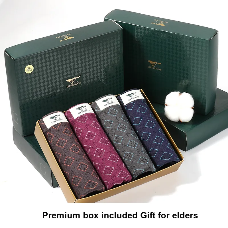SEPTWOLVES Underwear Gift Box Men's 4 Pack-15
