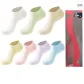 Women's Short Socks 7 Pack Gift Box Set (7-Color Combination As Shown)