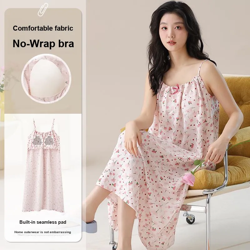 Pretty lady Women's Nightgowns-1