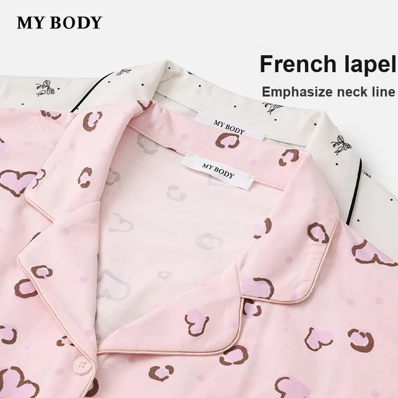 MY BODY Women's Pajama Sets-4
