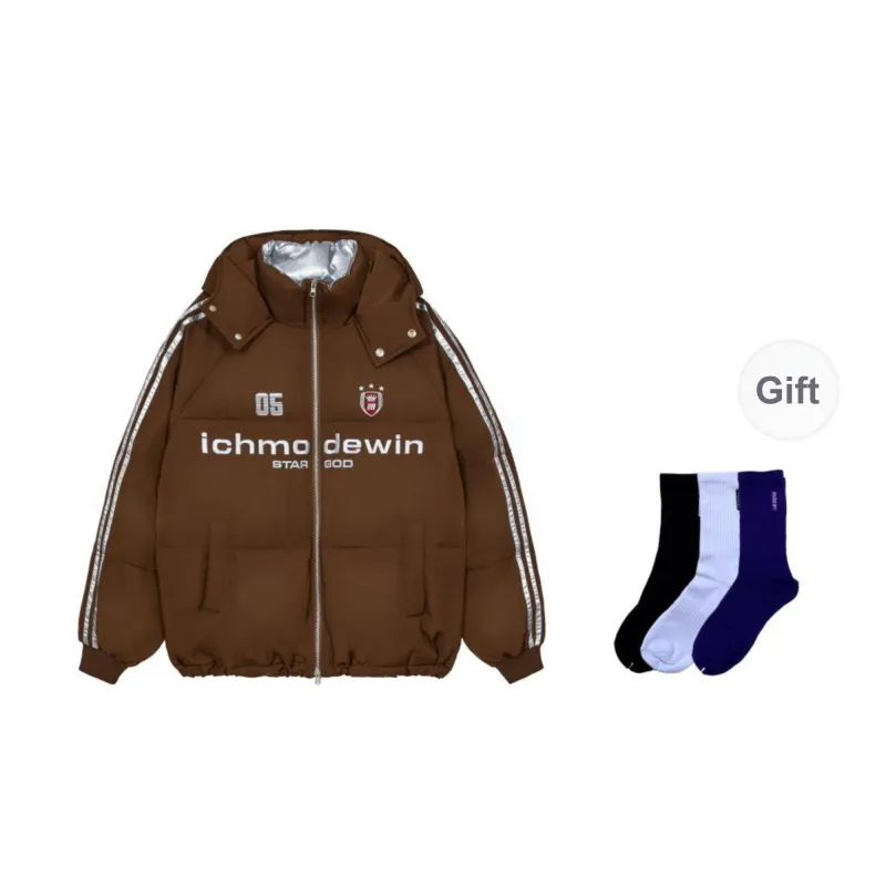 ICH MODE Puffer Jackets Unisex-2