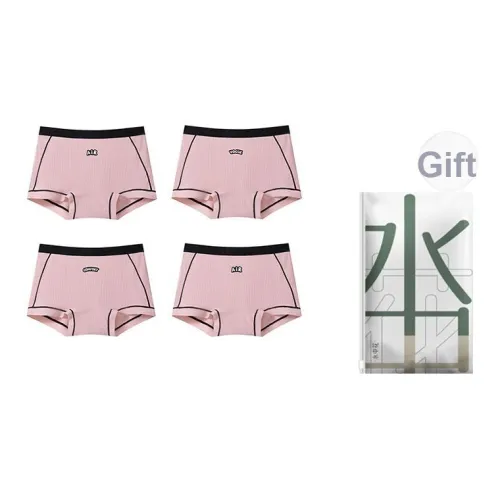 Flowers in water Боксеры Женские Shopping Bag 4 Pack