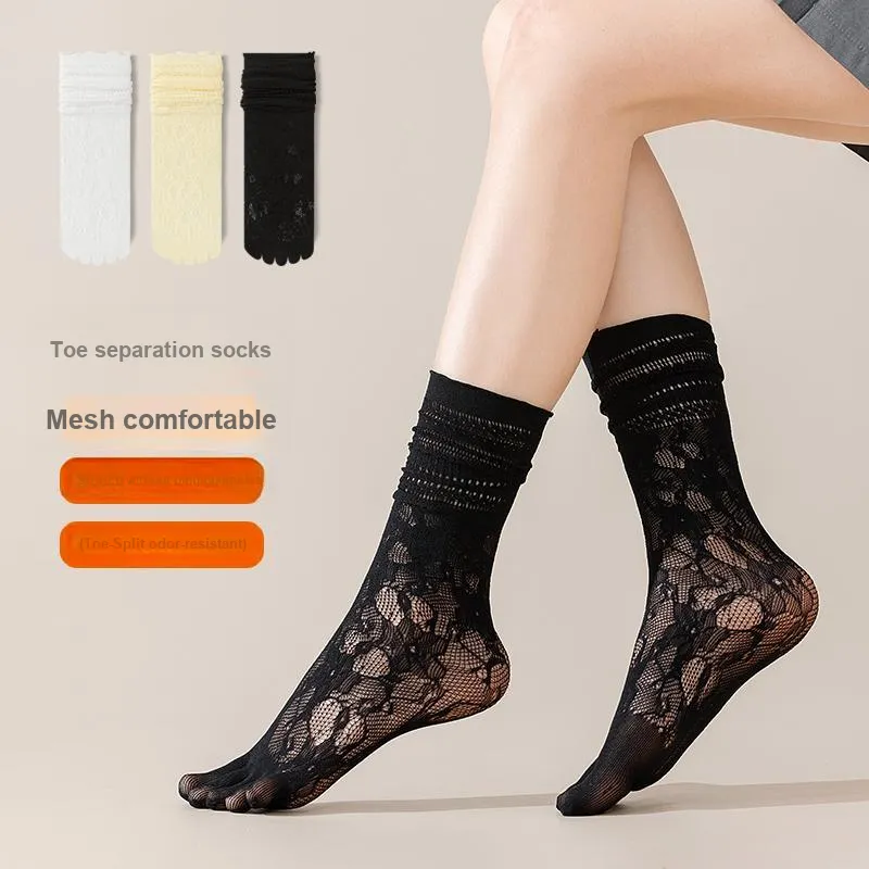 XIA.WA.ZHI.XIU Mid Calf Socks Women's Box 3 Pack-20