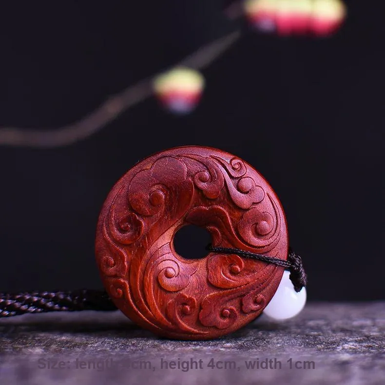 WUDE India Rosewood Pendants Unisex-2