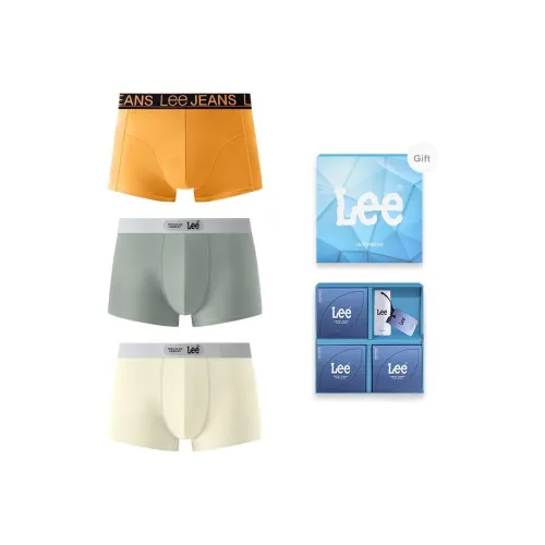 Ли совместный модель Classic 101 Нижнее белье Подарочная коробка Мужской 3 упаковки