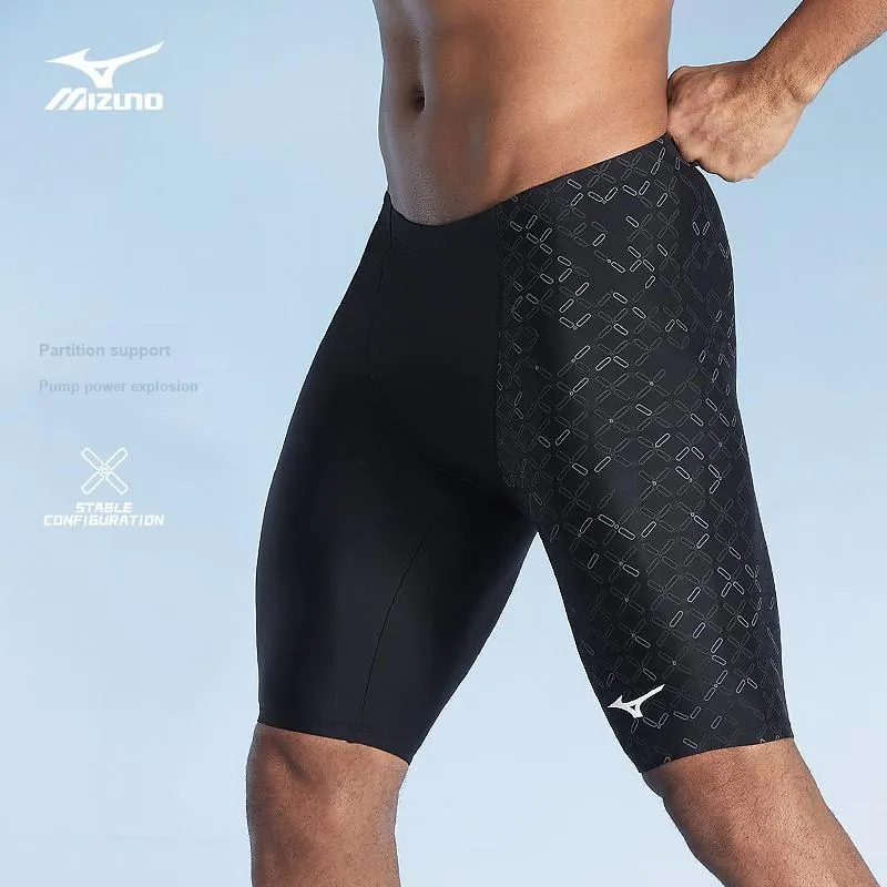 Mizuno Swimming Shorts Men's Black-3