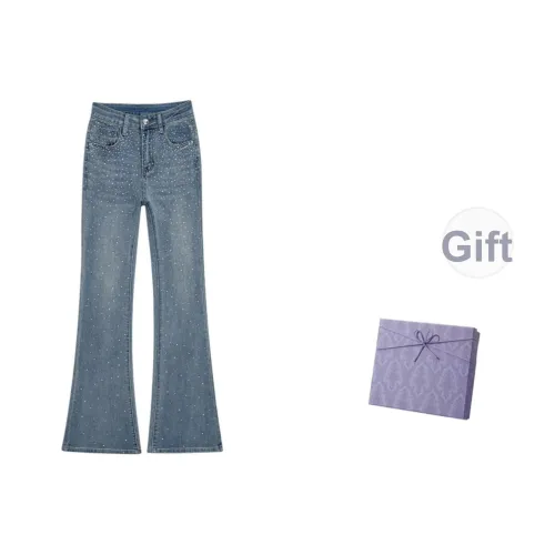 DITB Blue Women's Jeans DITB Синий Женские Джинсы