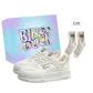 Beige Gold+Exclusive Shoe Box+Gift Socks