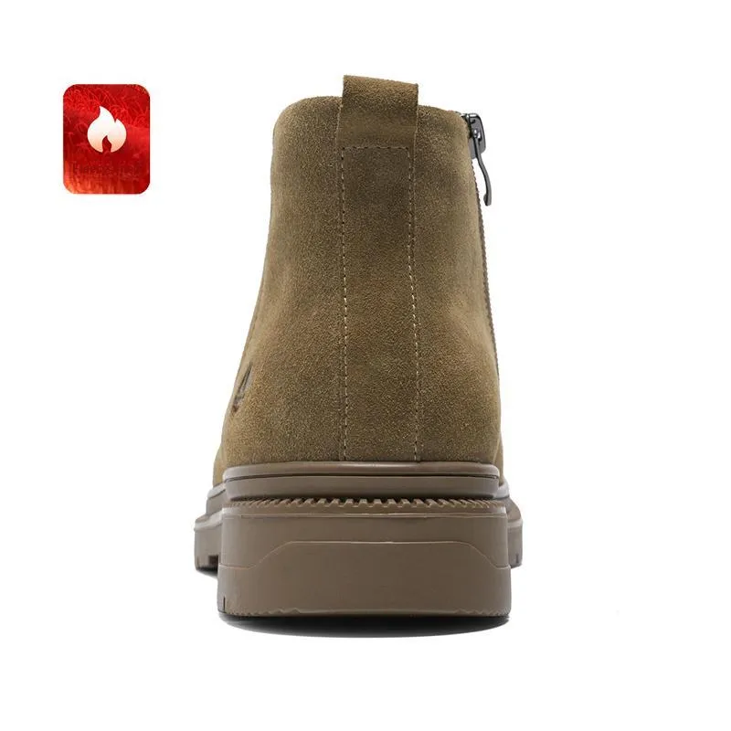 NAVIGARE Ankle Boots Men's Khaki-3