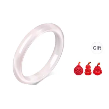 MUGONGZI Glass Cat Eye Bangles Women's