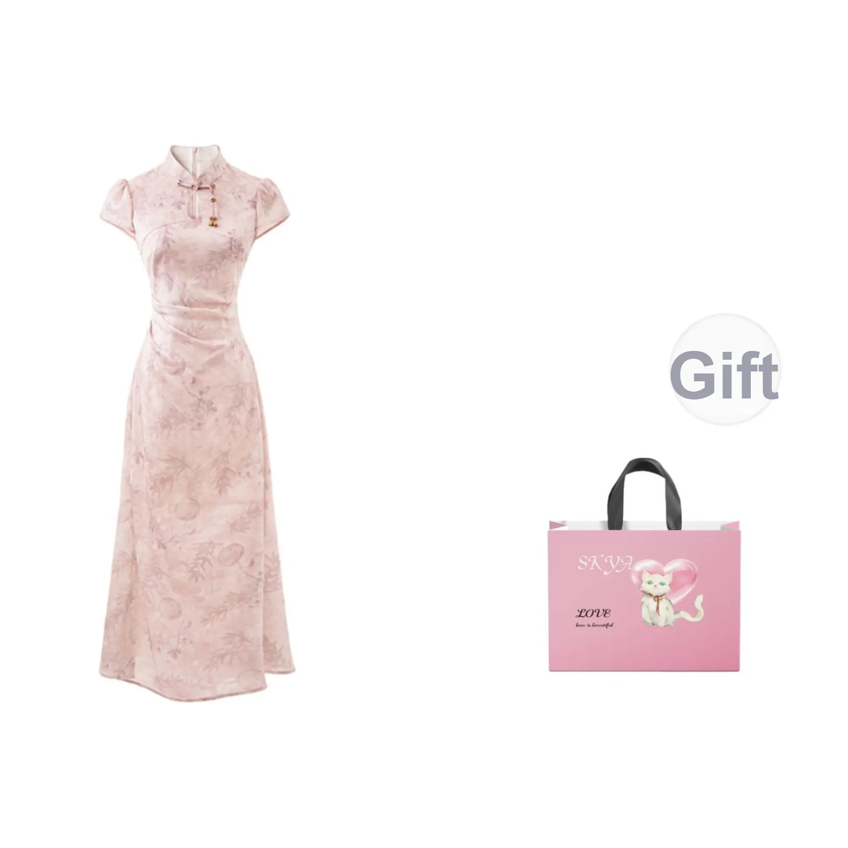 SKYA Короткий рукав Платье Женское