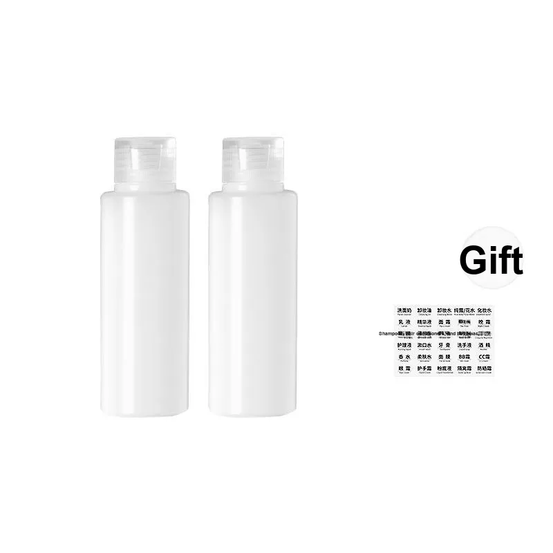 NILIYA Hose Travel Bottles With Dividers Toiletry Portable Empty Bottle-12