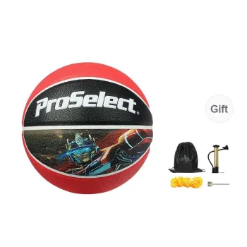 ProSelect x Transformers PU Basketball Red Black Size 5 Ball Training Kids'