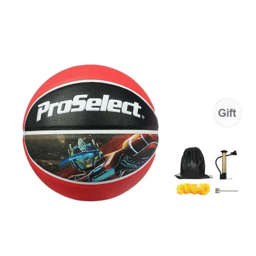 ProSelect x Transformers PU Basketball Red Black Size 5 Ball Training Kids'