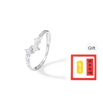Chongqing Gold Store S925 Silver Rings Unisex