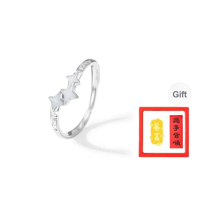 Chongqing Gold Store S925 Silver Rings Unisex-0