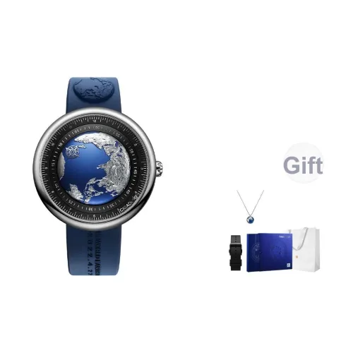 CIGA Design U Collection Blue Planet Мир EARTH DAY Организация Экологичный Коллаборация Набор Часы-сундиал